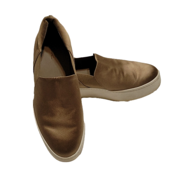 Vince Warren bronze platform shoe women's 8.5 - Picture 1 of 10